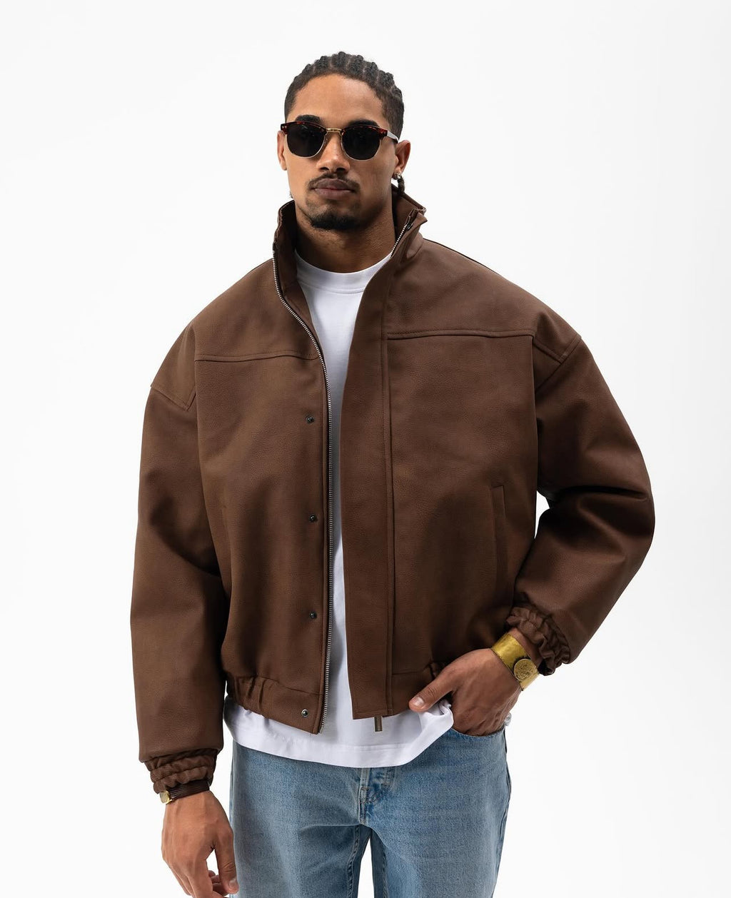 Stormveil leather jacket