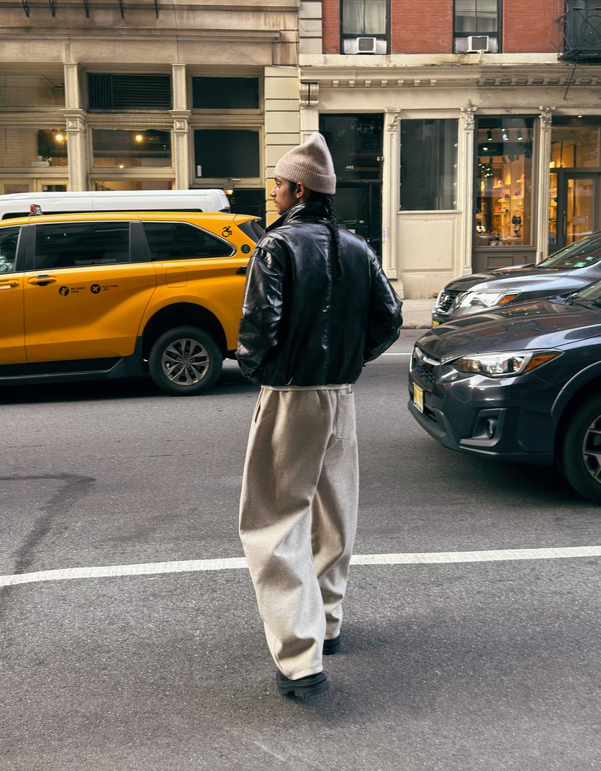 Bershka leather jacket