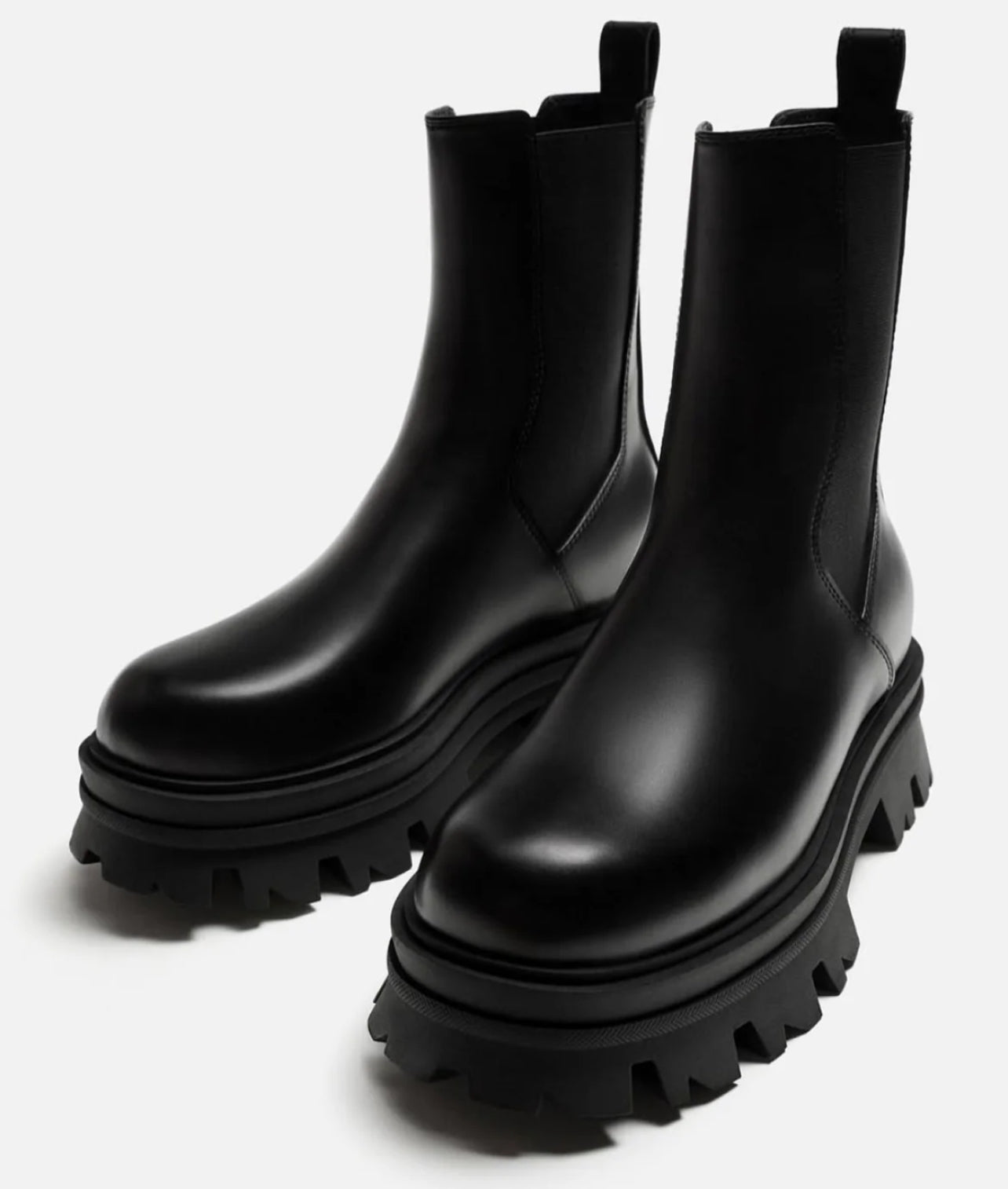 Zara chunky boots