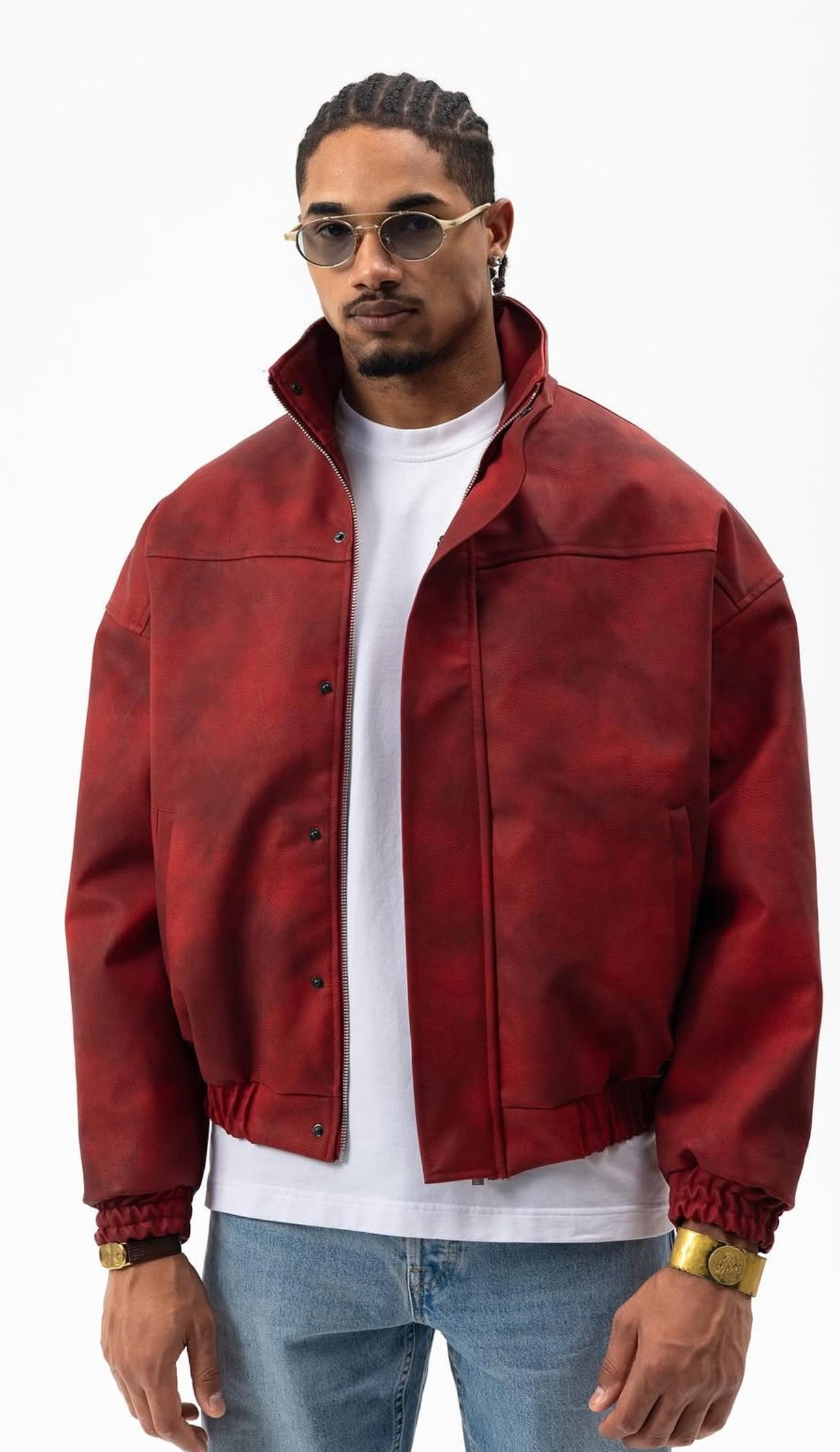 Stormveil leather jacket