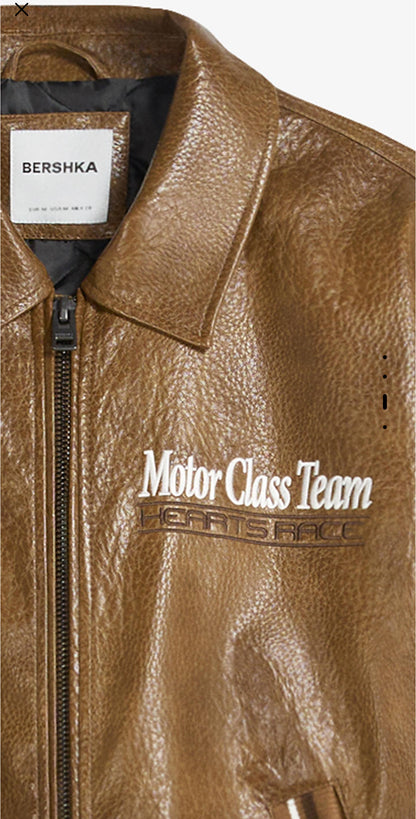 Bershka leather jacket