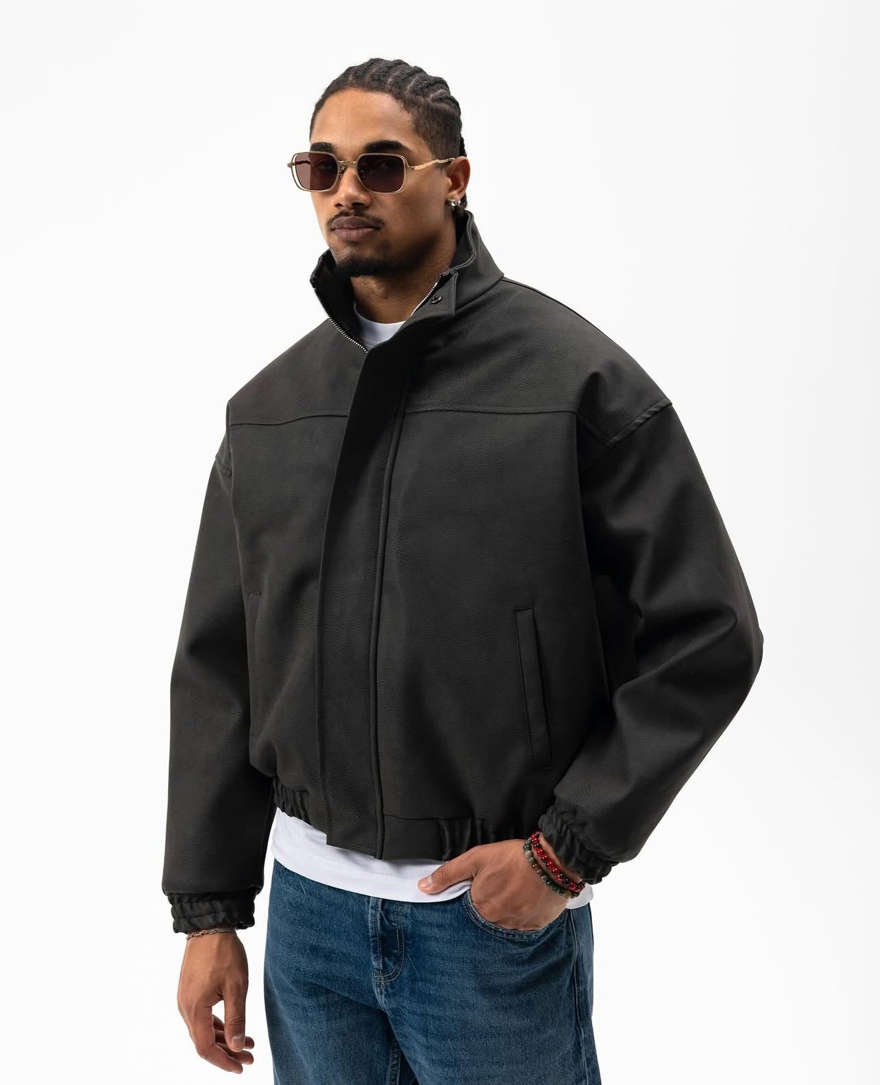 Stormveil leather jacket