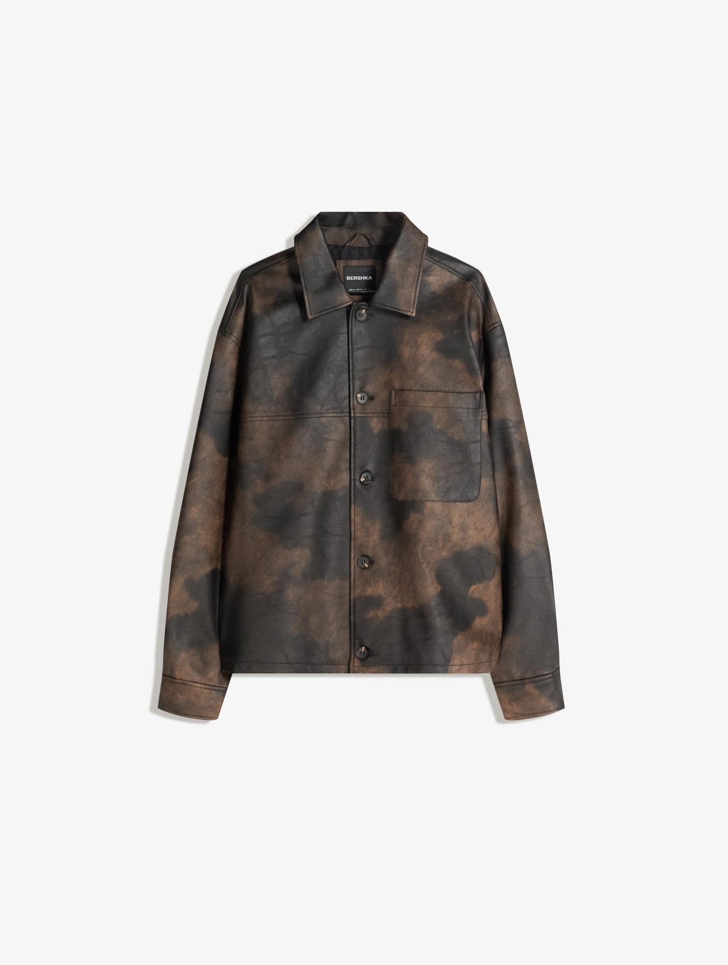 Bershka leather jacket