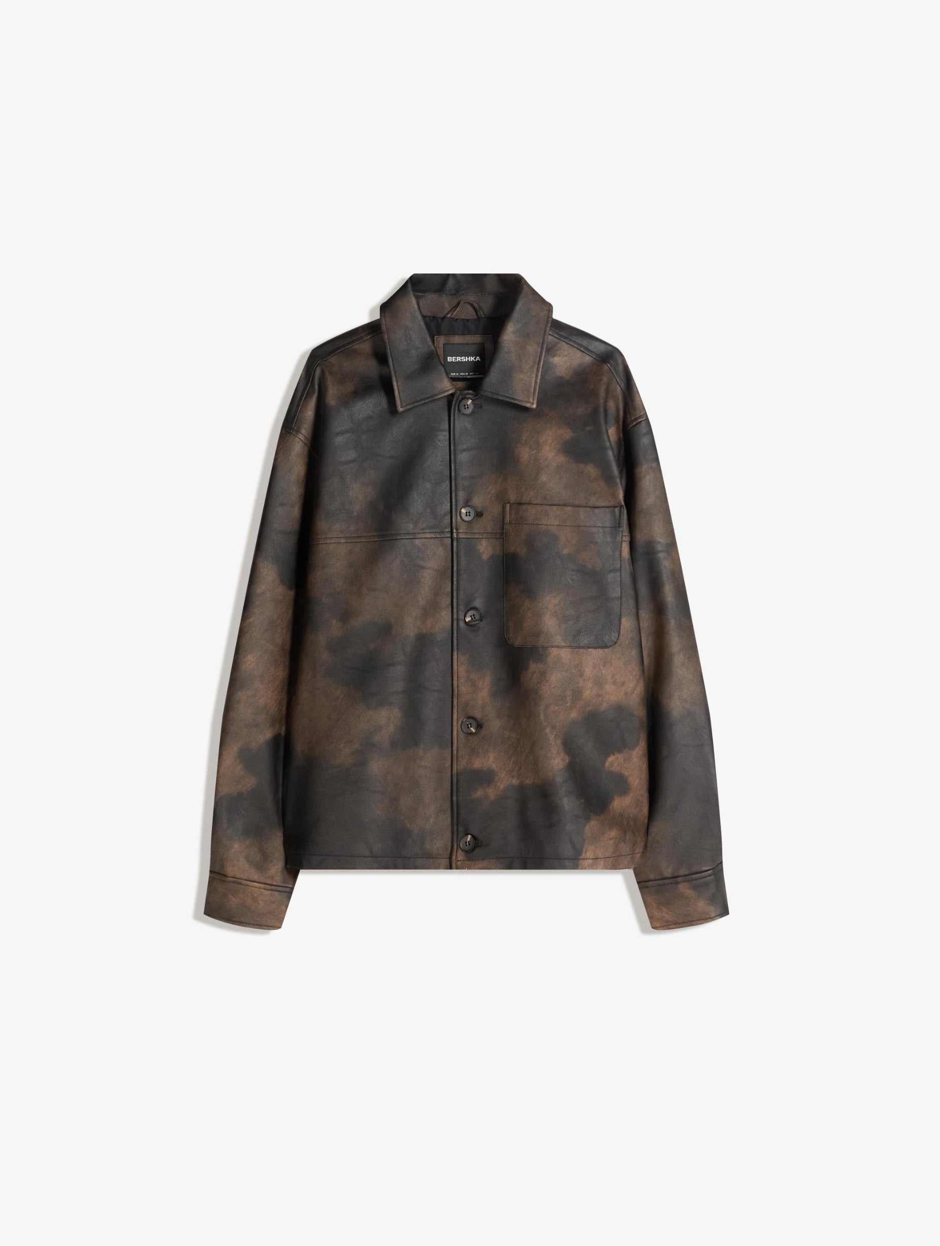 Bershka leather jacket