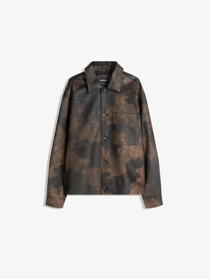 Bershka leather jacket